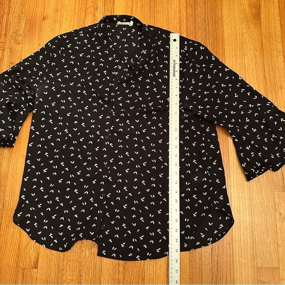 Lush Blouse top Size Large (t) - Picture 9 of 11